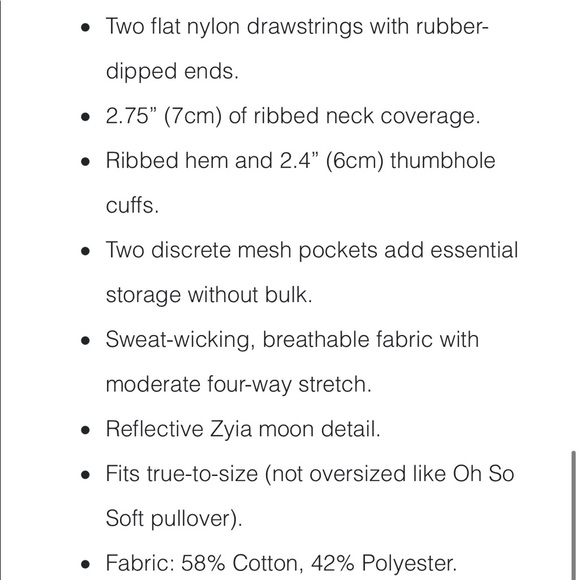 NWOT Zyia oh so soft Hoodie sz 2x - Picture 6 of 9